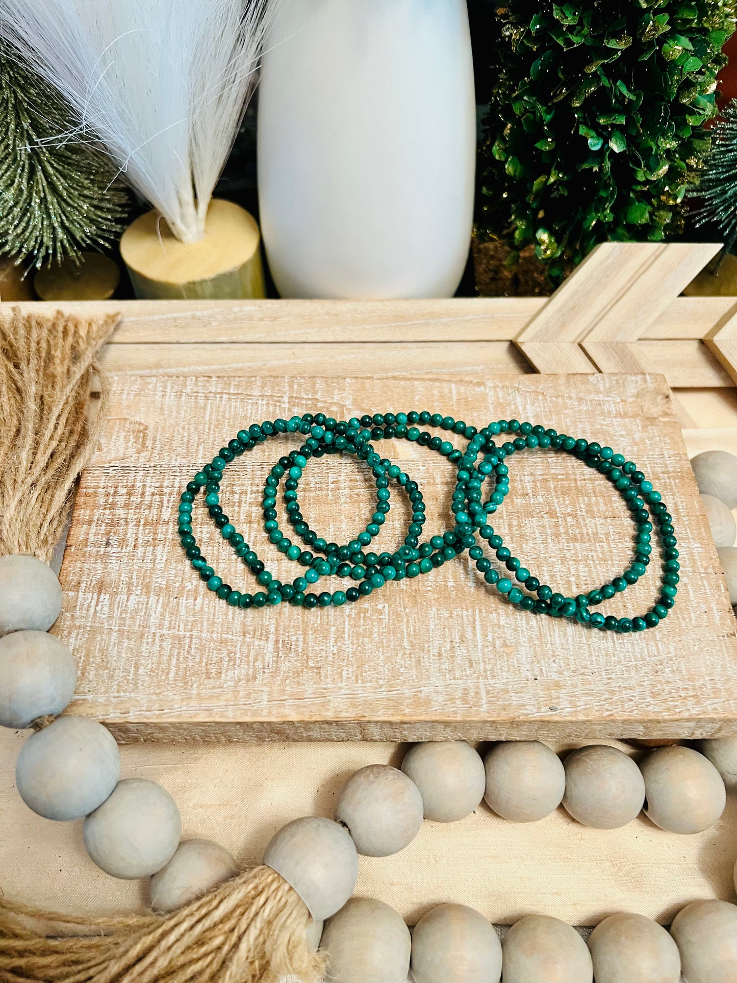 Intuitively Chosen Malachite Bracelet