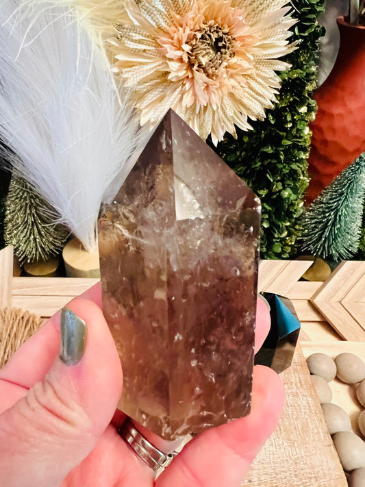 Intuitively Chosen Smoky Quartz Tower