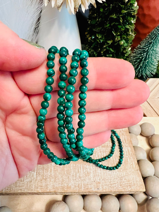 Intuitively Chosen Malachite Bracelet