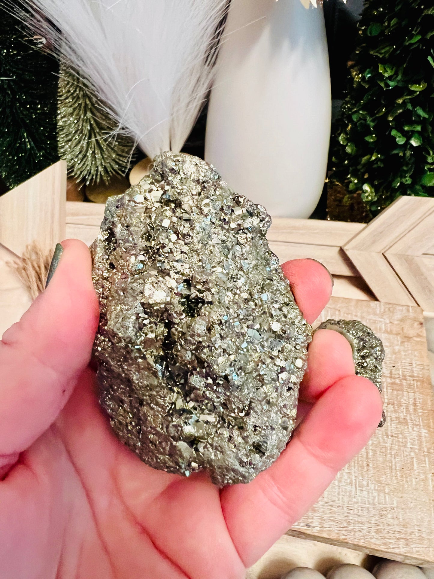 Intuitively Chosen Medium Pyrite Cluster