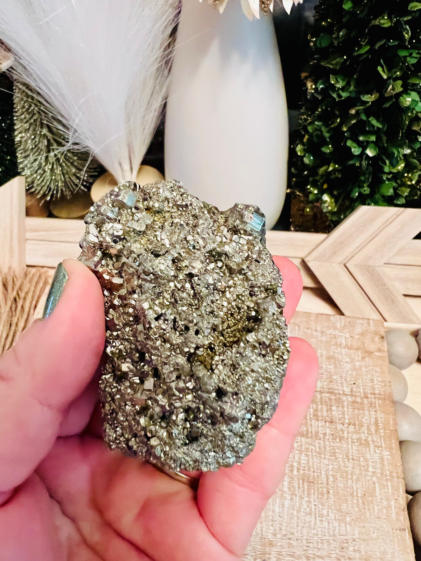 Small Pyrite Cluster