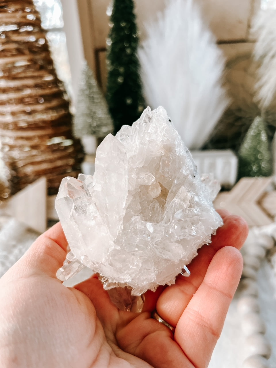 Clear Quartz Cluster