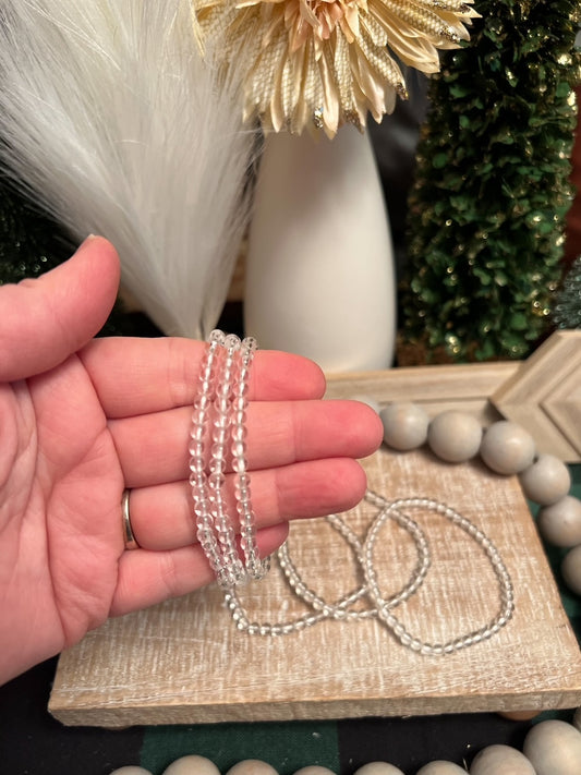 Intuitively Chosen Clear Quartz Bracelet