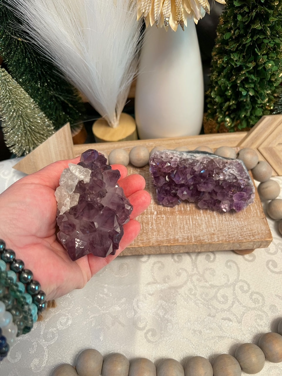 Intuitively Chosen Amethyst Cluster - medium