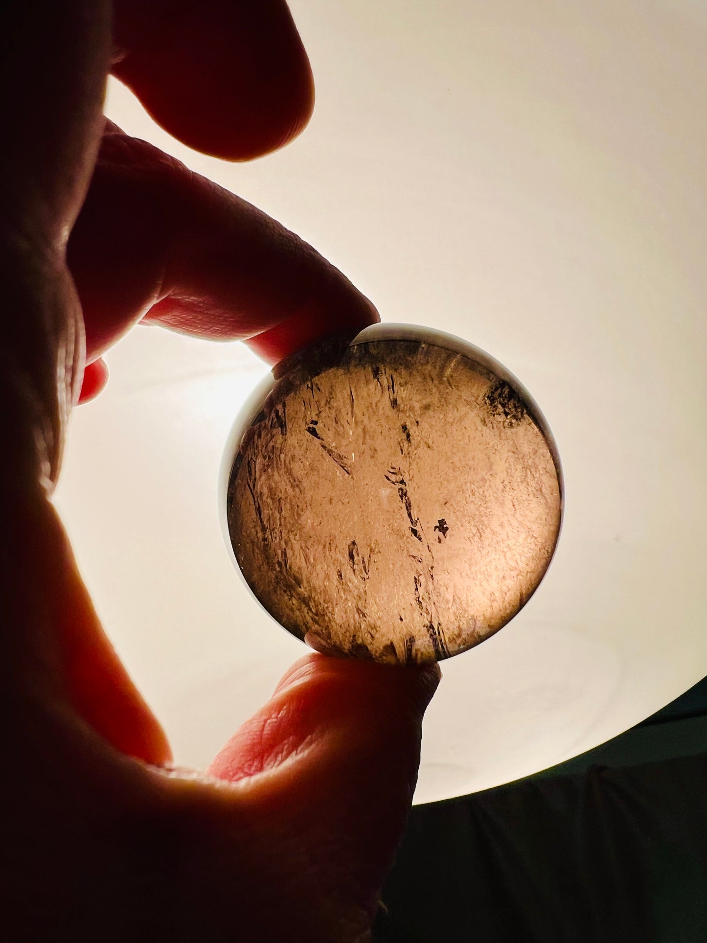 Intuitively Chosen Smoky Quartz Sphere