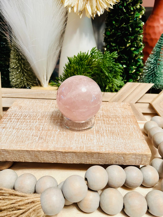 Rose Quartz Sphere