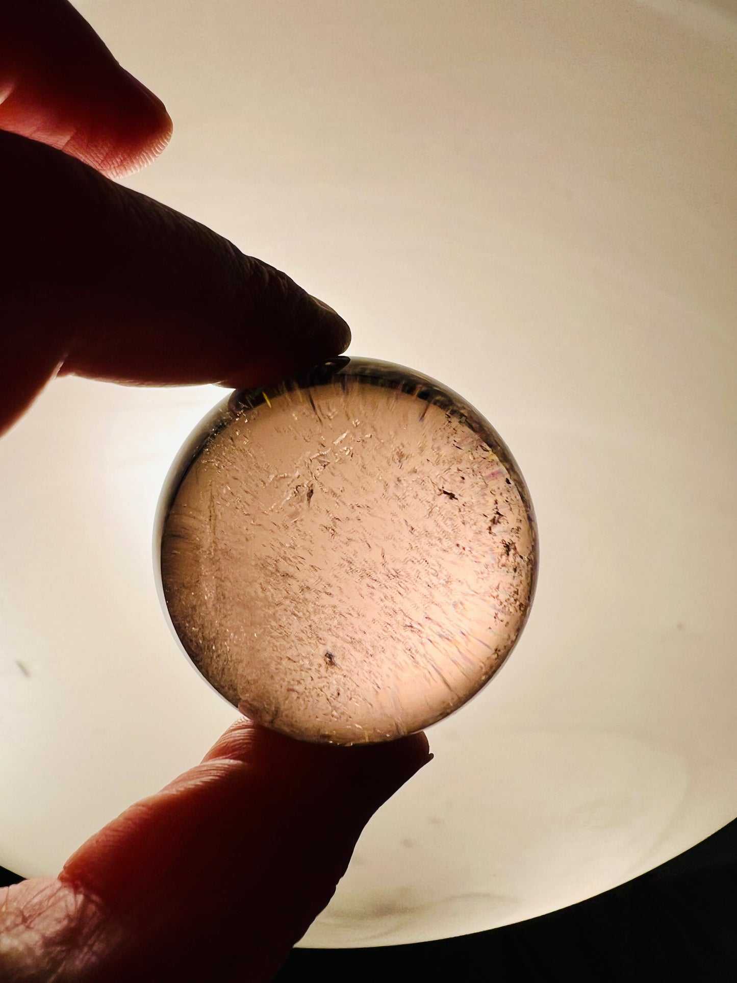 Intuitively Chosen Smoky Quartz Sphere