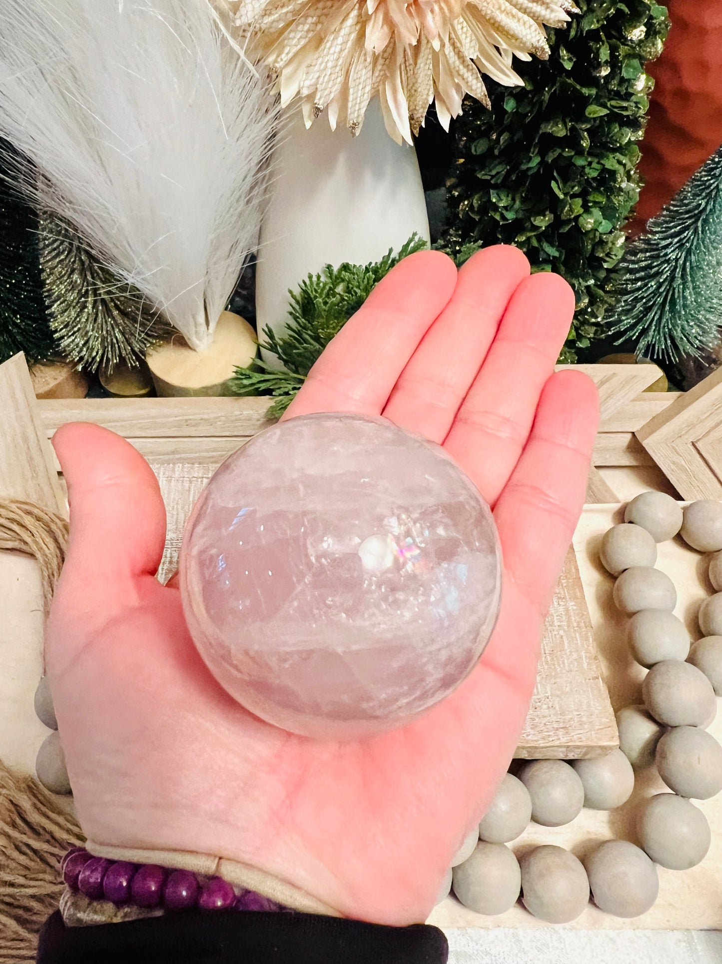 Rose Quartz Sphere