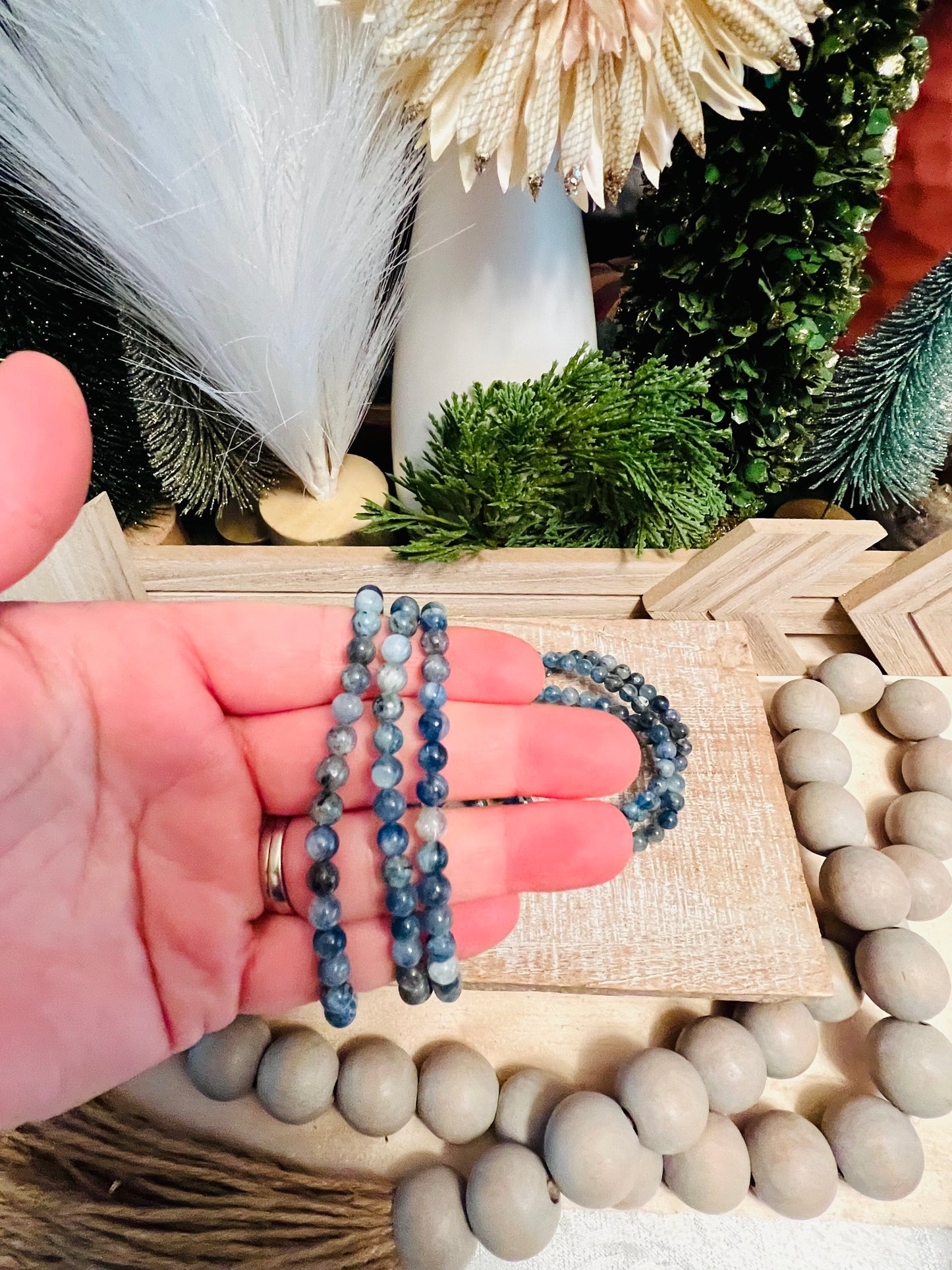 Intuitively Chosen Blue Kyanite Bracelet