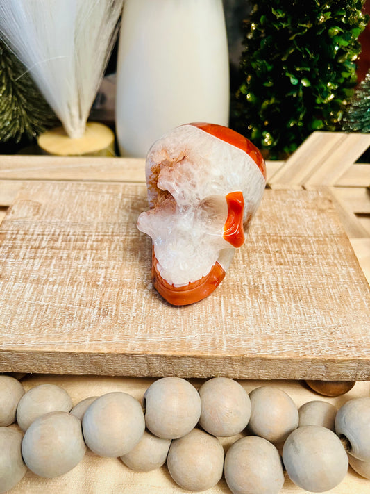 Carnelian Skull