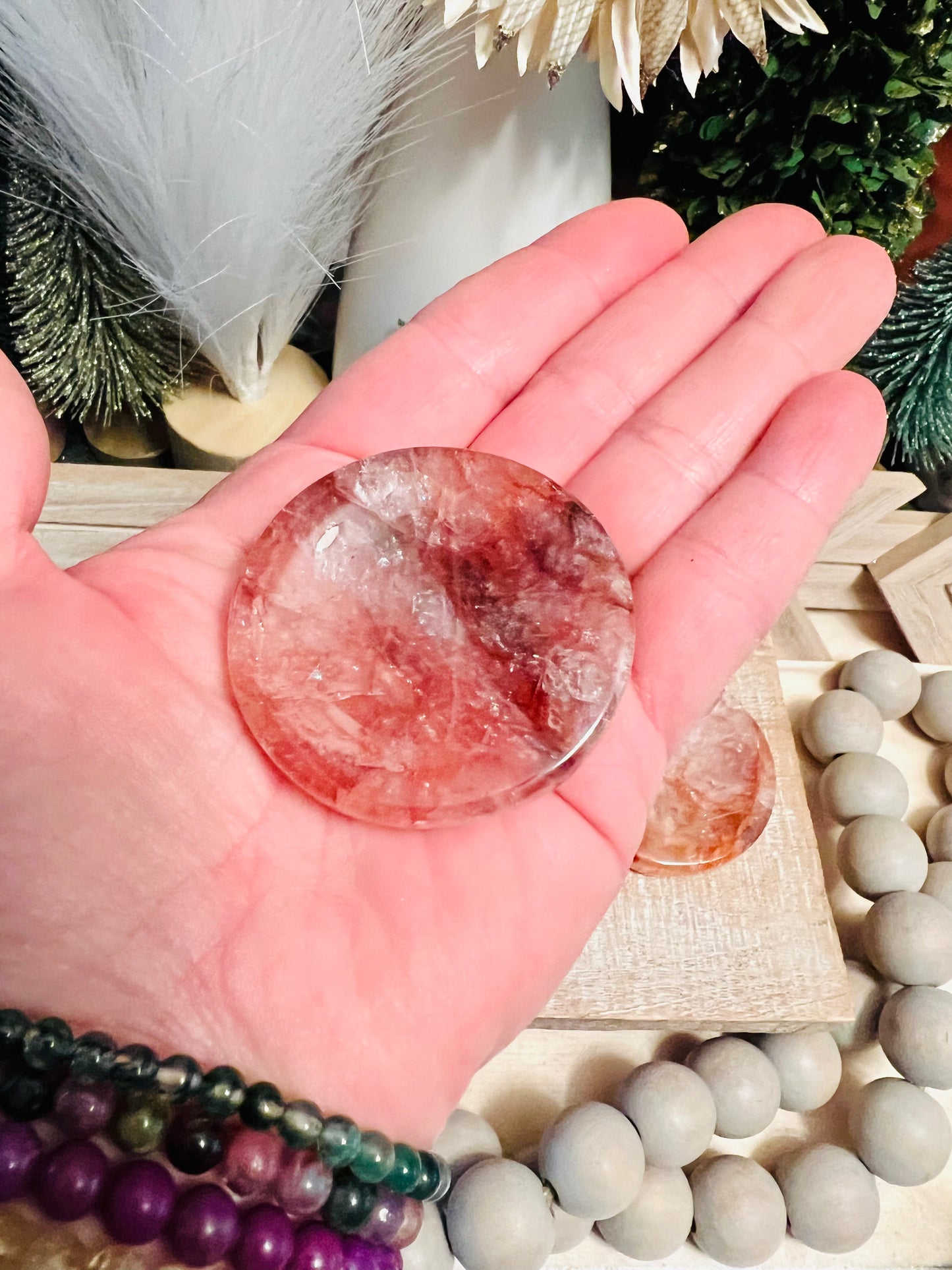 Intuitively Chosen Fire Quartz Trinket Bowl