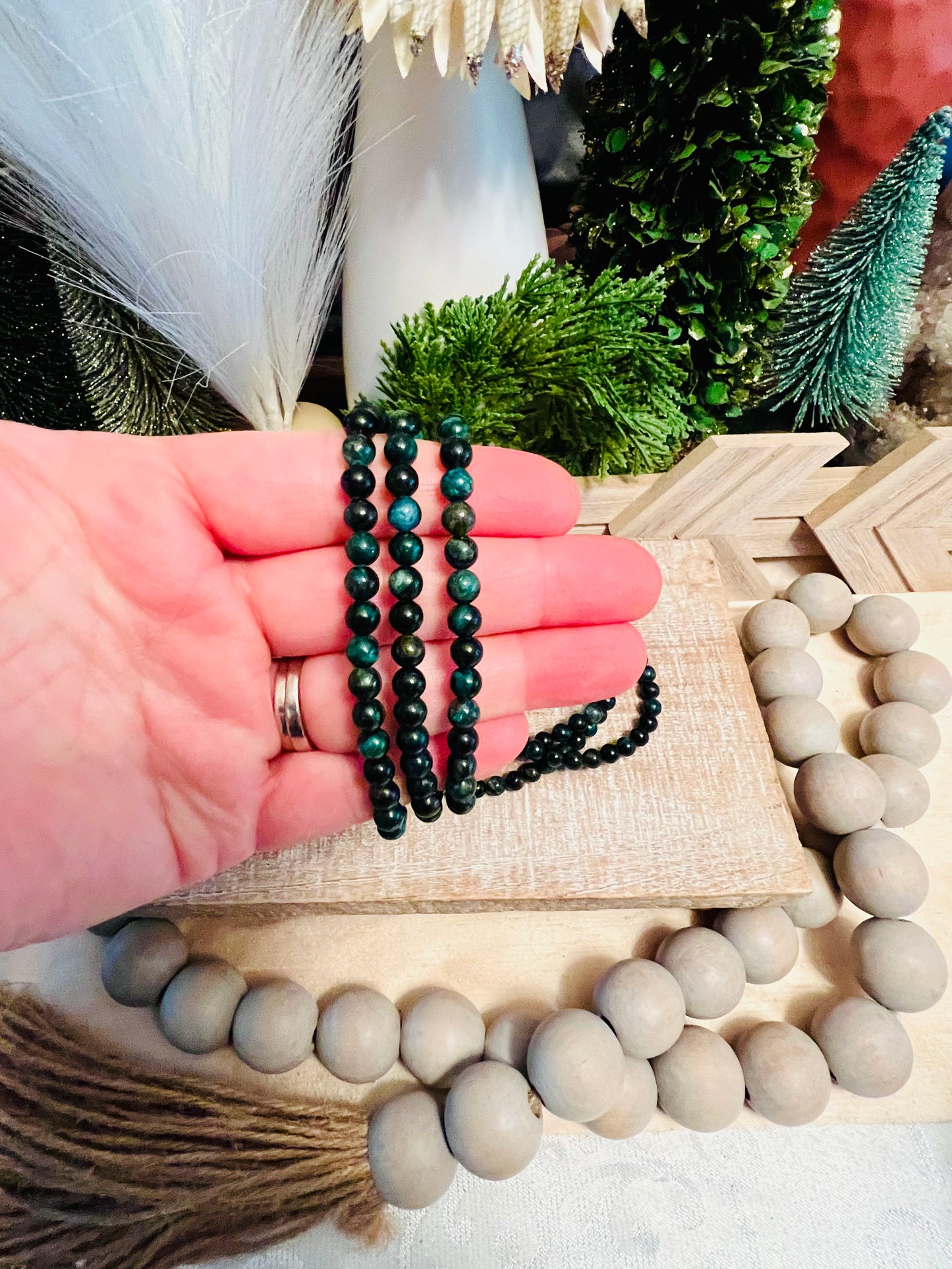 Intuitively Chosen Green Lepidolite Bracelet