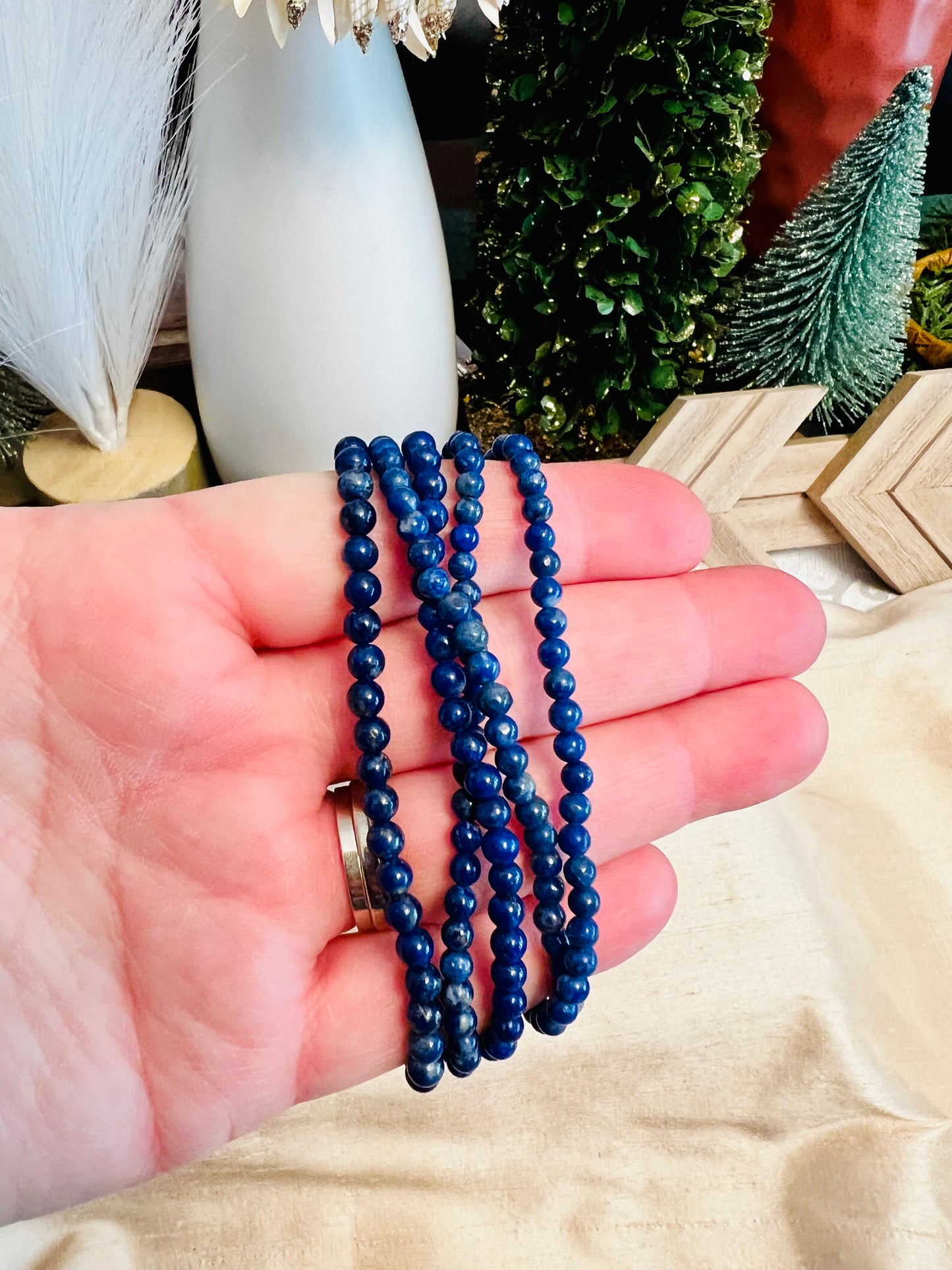 Intuitively Chosen Lapis Lazuli Bracelet